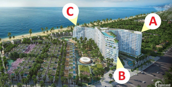 Căn hộ góc 2pn, 105m2, 7 tỷ trả trước 0 đồng tại CHARM Hồ Tràm:0902.865.238