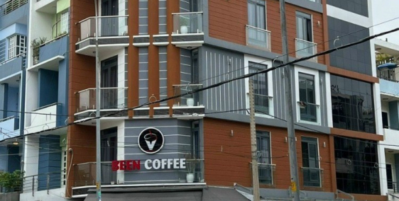 Căn góc 2 mặt tiền đường lớn Q6 DT 5x20m 5 lầu Hợp đồng thuê 70tr/tháng