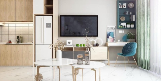 Căn hộ có gác lửng tại quận 1 giá chỉ 1.3 tỷ/căn . Liên hệ CĐT 0932155733.