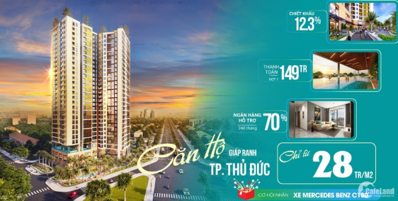 Giảm ngay 20 triệu cho khách hàng có hộ khẩu Dĩ An, Thủ Đức khi mua căn hộ Dĩ An