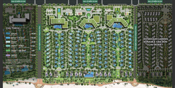 Siêu hot! Booking có hàng là thắng. Biệt thự mặt vịnh Bái Tử Long tặng sân vườn.