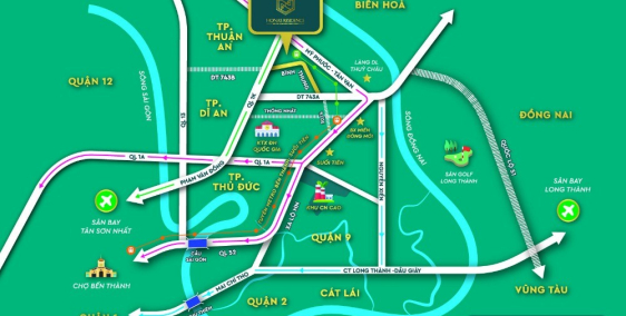 Chỉ Thanh Toán 149 TRIỆU Đợt 1 Có Căn Hộ Giáp Ranh TP THỦ ĐỨC