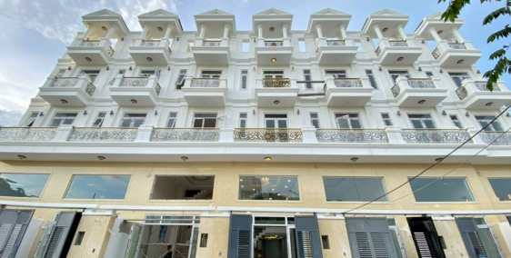 Nhà phố liền kề Gò Vấp, 1 trệt 2 lầu 5wc, sổ hồng riêng, hoàn thiện gần 90%