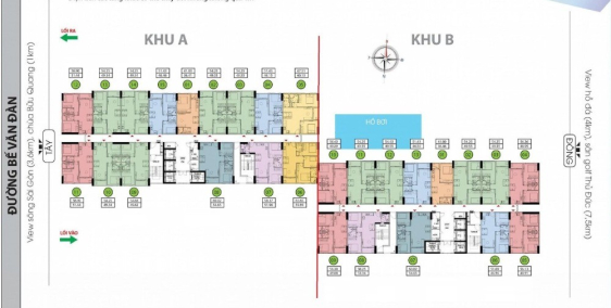 Bcons Polygon rổ hàng nội bộ CĐT tầng đẹp căn 2PN 2WC TT 280tr nhận nhà-CK 6.2%