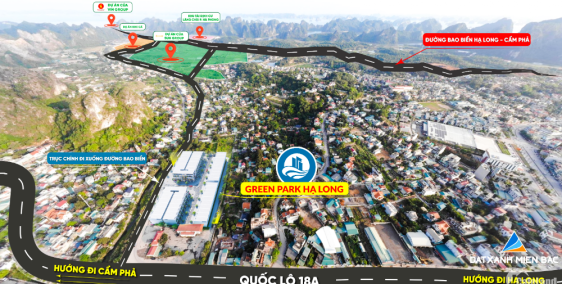 Nhà phố liền kề Green Park Hạ Long - Chiết khấu lên đến 8,5%