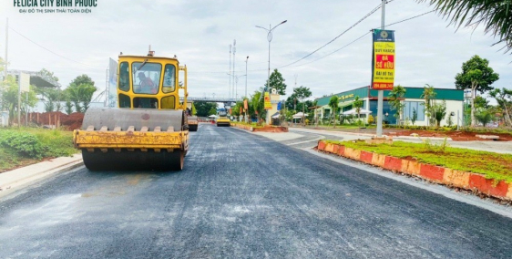 Felicia City - Bán đất đối diện khu du lịch Mỹ lệ giá 6,9 tr/m2