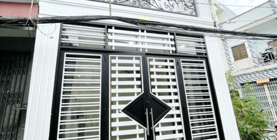 Nhà mới (4.4x8) hẻm 314 Âu Dương Lân, 37m2 đất, trệt, lầu, giá 4.4 tỷ TL