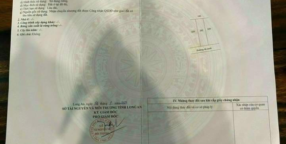 Bán gấp miếng đất gần sát công viên Võ Văn Tần, Đức Hoà ,Long An