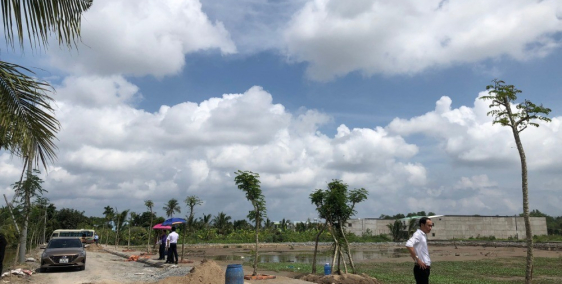 Đất wiew sông diện tích lớn 2 mặt tiền Hựu Thạnh Long An