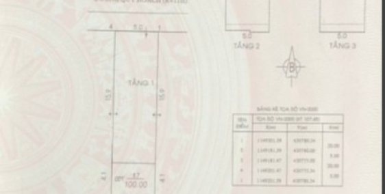 Bán nhà hẻm ô tô 1T2L đường Bình Giã khu liền kề Đồi nhãn giá hot 6,9 tỷ