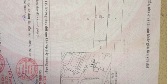 Cho thuê nhà 1 trệt 2 lầu đường Nguyễn Hữu Thọ, phường Phước Trung, tp Bà Rịa.