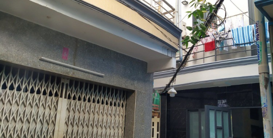 Nhà 1 trệt 1 lầu, 30m2, ngay chợ Hồ Thị Kỷ, SHR, 5ty250