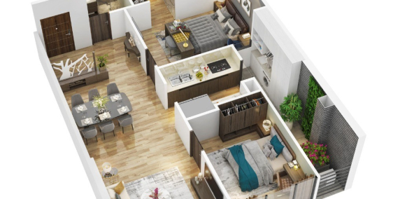 Suất Ưu Đãi Cuối Cho Kh Sở Hữu Căn 2 Ngủ 86,4m2 tại SUMMIT 216 Trần Duy Hưng