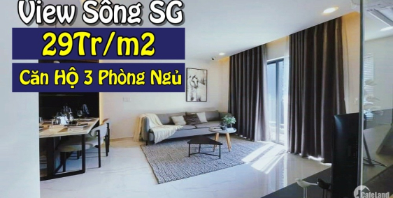 Căn hộ The Maison Bình Dương view sông Sài Gòn, 29tr/m2, thanh toán 20%,