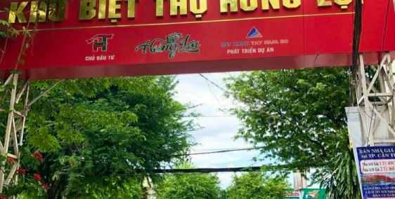 Nền thổ cư trục chính khu biệt thự Hưng Lợi, Ninh Kiều