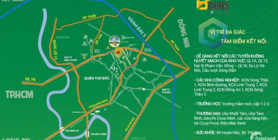 Thanh toán chỉ 15% ( ~ 275 triệu) sở hữu ngay căn hộ Bcons Polygon