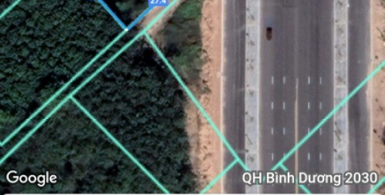 Lô góc đường Mỹ Phước - Tân Vạn đoạn Chánh Phú Hòa Bến Cát