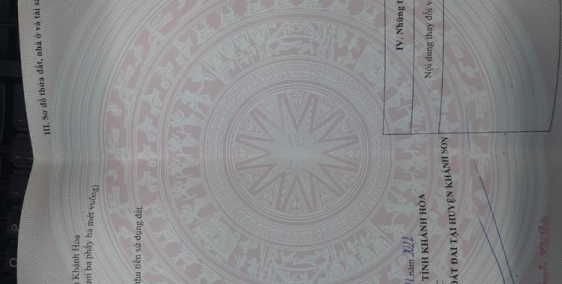 thửa đất có 2 mặt tiền đẹp - đối diện là khu quy hoach sân bóng của huyện