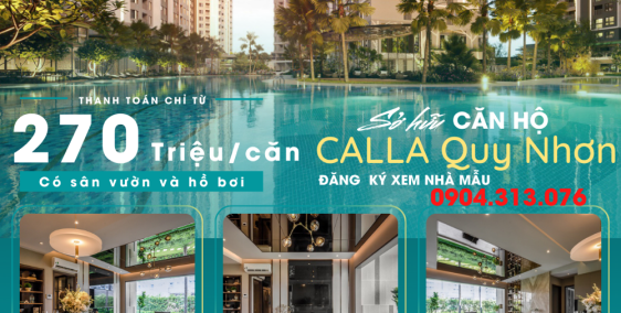 Căn hộ sân vườn 2PN - 3PN, chỉ 27 - 30tr/m2, vay 80%, cam kết giao đúng hạn