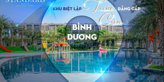 Nhà phố biệt lập đẳng cấp ở Bình Dương thuộc Dự Án The Standard