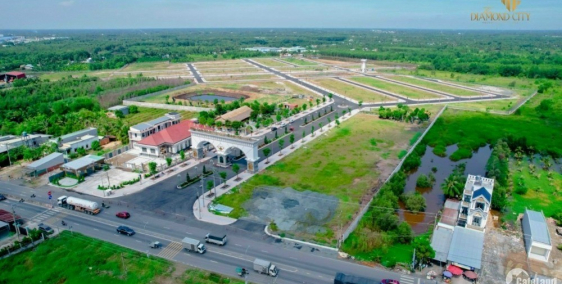 Dự án Diamond city DT 824, Đức Hòa, Long An, thành phố trong tương lai