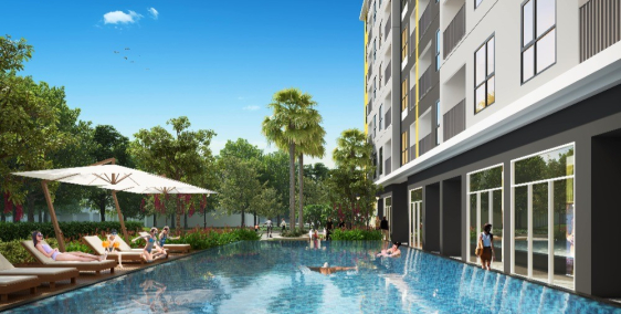 Căn hộ gần cầu vượt sóng thần 54m2 2pn2wc giá 1tỷ950 - ân hạn gốc lãi 24 tháng