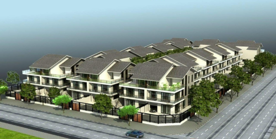 Biệt thự đơn lập  ,tại dự án HUD mê linh central ,BT*01-L12A