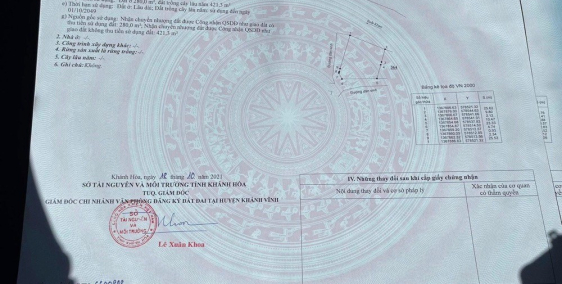 Bán Đất Giá Rẻ Khánh Đông Khánh Vĩnh 701m2 Giáp Suối