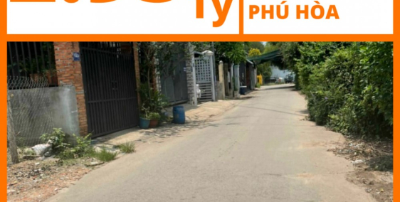 BÁN ĐẤT 5x25 NHỰA 6M NGUYỄN THỊ MINH KHAI PHÚ HÒA THỦ DẦU MỘT