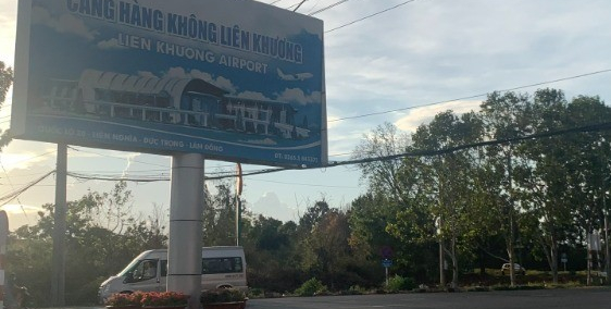 BÁN NHANH lô đất đối diện sân bay liên khương. có sẳn TC. Giá chỉ 6,7 tỷ