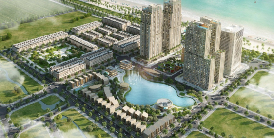 Boutiques hotel 4,5tầng, giá từ 12.5 tỷ đô thị biển Regal Legend Quảng Bình