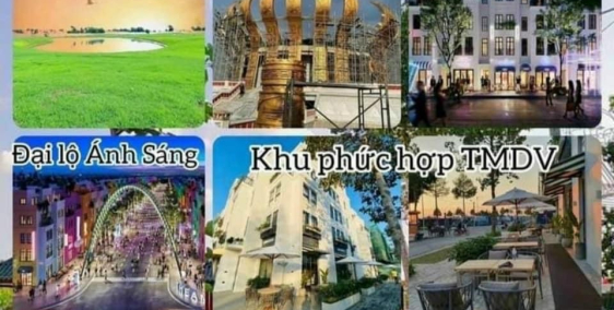 Nền ngộp đối diện Chợ dự án Stella Mega City