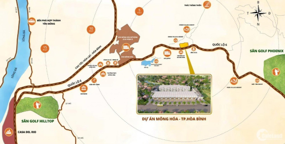 Bán gấp lô góc siêu đẹp 10x17m. Đất đấu giá Thành phố Hòa Bình.