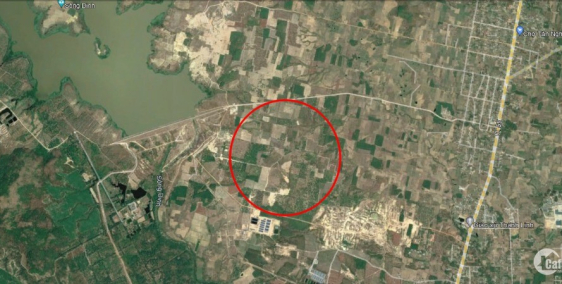 Bán 23ha Mỏ Cát Tân Hà, mặt tiền đường lớn xe tải, gần hồ Sông Dinh và QL55.