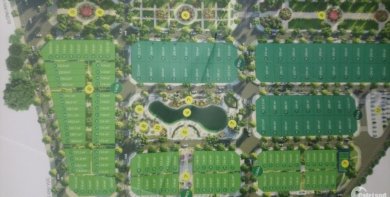 Cần bán nhanh lô góc 114m2 siêu đẹp. sát vườn hoa, View hồ.