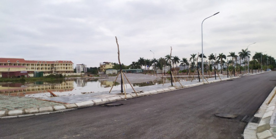 Bán lô đất 100m2 đối diện công viên cực đẹp dự án Hoàng Hà Riverside.