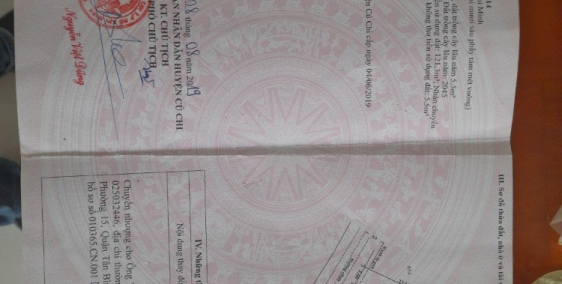 ĐẤT LÀNH CỦ CHI GIÁ RẺ 2,6 TỶ/120M2.LH:0988189768