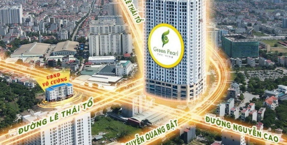 Chung cư Cao cấp Green Paerl Bắc NInh vào tiền chỉ từ 530tr
