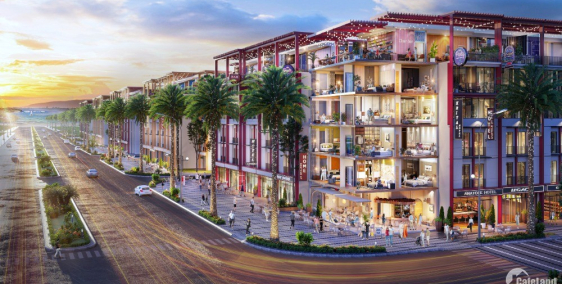 Shophouse 2 mặt tiền, cách biển 300m, CK 20%, 108m2 - 154m2