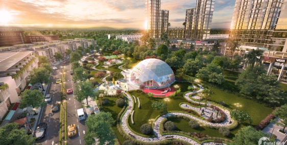 Đất nền đường 14m tại TP Long Khánh, đối diện công viên 9000m2, tiện kinh doanh