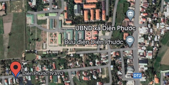 Chính Chủ Cần Bán Nhanh Đất Diên Phước 193m2 Sau Lưng UBND xã