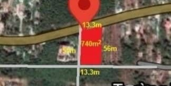 Bán lô đất SIÊU PHẨM 3 mặt tiền quốc lộ 55 thôn 2 xã sơn mỹ hàm tân bình thuận