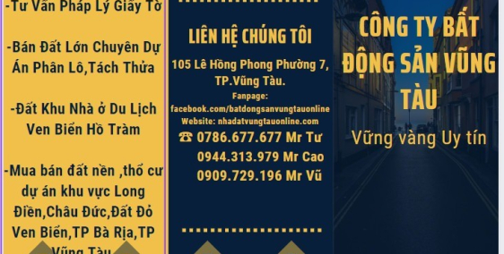Bán 2 lô đất đẹp khu dân cư Khang Gia Hân phường 11 TP. Vũng Tàu giá cực tốt
