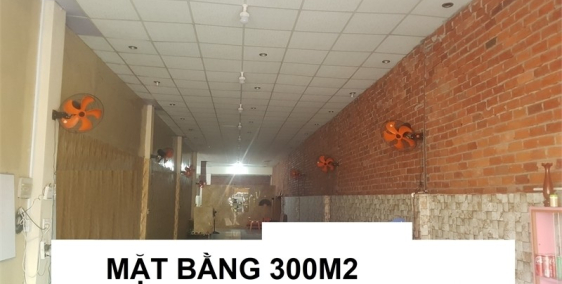 Cho thuê mặt bằng rộng 300m2 ngay ngã 5 Trương Công Định TP Vũng Tàu