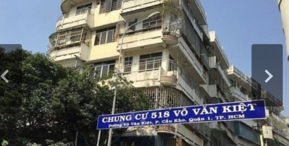 Cần bán chung cư 518 Võ Văn Kiệt  P Cầu Kho Q 1