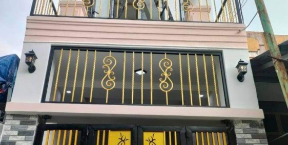 Bán nhà 2 tầng mới xây 100%, kiệt ô tô thông ra 2 đường lớn