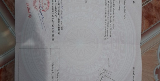 Cắt lỗ cần bán gấp lô đất ngay chợ Minh Lập giá 856Tr/243m2