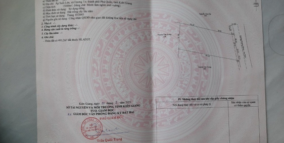 Bán đất ấp Suối Lớn - xã Dương Tơ - Phú Quốc - Kiên Giang