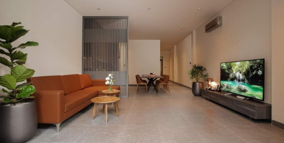 Cho thuê nhà 3PN full nội thất sát biển Mân Thái gần Vương Thừa Vũ