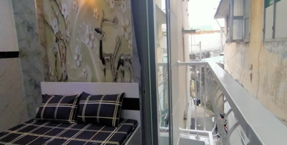 Nhà nhỏ hẻm ba gác Lê Quang Định,Bình Thạnh 3 tầng đúc 2pn chỉ 3.5ty TL